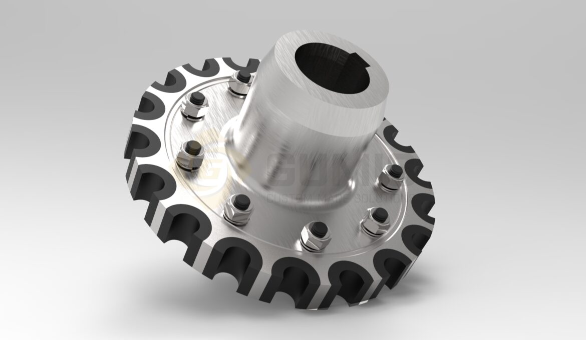 Custom-made compressor coupling